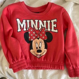 Minnie Disney Store sweatshirt - toddler